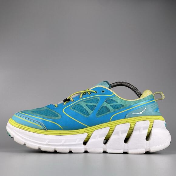 Hola One One Conquest Women’s 9.5 Blue Teal Running Sneakers Athletic Shoes EUC - Picture 7 of 9